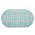 TAPETE P/BANHEIRO DE PVC C/ANTIDERRAPANTE AZUL 68x38cm - Imagem 1