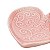 PRATO DECORATIVO DE CERÂMICA CORAÇÃO ROSA C/PÁSSARO 14x5,5cm - Imagem 4