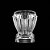 VASO C/PÉ DE CRISTAL ELISABETH 10x9x13cm - Imagem 1