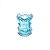 VASO DE VIDRO ITALY TIFFANY 19x24cm - Imagem 2