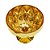CJ 6 TAÇAS DE VIDRO DIAMOND DOURADO 310ml - Imagem 2