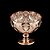 CJ 6 TAÇAS DE VIDRO DIAMOND ROSÉ GOLDEN 310ml - Imagem 2