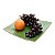 PRATO DECORATIVO DE CERÂMICA BANANA LEAF VERDE 27x5cm - Imagem 4