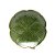 PRATO DECORATIVO DE CERÂMICA BANANA LEAF VERDE 16x16x3cm - Imagem 1