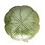 PRATO DECORATIVO DE CERÂMICA BANANA LEAF VERDE 20x20x3cm - Imagem 1