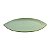 PRATO DECORATIVO DE CERÂMICA BANANA LEAF VERDE 35x18x3,5cm - Imagem 1