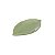 PRATO DECORATIVO DE CERÂMICA BANANA LEAF VERDE 26,5x15,5x2cm - Imagem 2
