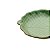 PRATO DECORATIVO DE CERÂMICA BANANA LEAF VERDE 26,5x20x4cm - Imagem 3