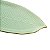 PRATO DECORATIVO DE CERÂMICA BANANA LEAF VERDE 35,5x20,5x4cm - Imagem 3