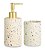 KIT PARA BANHEIRO AREIA EM CERAMICA - 2 PCS - Imagem 2