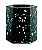 KIT PORTA VELAS PRETO EM CIMENTO - 3 PCS - Imagem 4