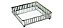 KIT BANDEJA PRATA EM METAL COM ESPELHO - 2 PCS - Imagem 2
