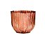 KIT CACHEPOT COBRE EM METAL - 3 PCS - Imagem 2