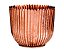 KIT CACHEPOT COBRE EM METAL - 3 PCS - Imagem 3
