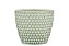 KIT CACHEPOT OFF WHITE EM CERAMICA - 2 PCS - Imagem 3