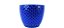 KIT CACHEPOT AZUL EM CERAMICA - 2 PCS - Imagem 1