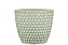 KIT CACHEPOT OFF WHITE EM CERAMICA - 3 PCS - Imagem 3