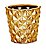 CACHEPOT DOURADO EM CERAMICA - Imagem 1