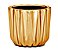 CACHEPOT DOURADO EM CERAMICA - Imagem 1