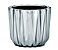CACHEPOT PRATA EM CERAMICA - Imagem 1