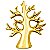 ARVORE DOURADA EM CERAMICA - Imagem 1