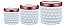 KIT CACHEPOT BRANCO EM CIMENTO - 3PCS - Imagem 5