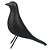 PASSARO DE CERAMICA PRETO 17CM X 6CM X 18CM - Imagem 1