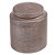 POTE DE CERAMICA MARROM 10,7CM X 10,7CM X 11,7CM - Imagem 1
