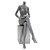 PECA DECORATIVA FORMATO DE CORPO FEMININO DE RESINA - Imagem 1