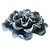 PECA DECORATIVA DE CERAMICA - FLOR AZUL 10,3CM X 10CM X 4CM - Imagem 1