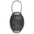 LANTERNA DE RATTAN, METAL E VIDRO PRETA 25CM X 25CM X 59CM - Imagem 1