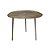 MESA LATERAL DE ALUMINIO BRONZE ENVELHECIDO - Imagem 1
