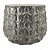 SEAT GARDEN DE METAL PRATA 67,5CM X 67,5CM X 52CM - Imagem 1