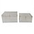 CJ DE MALETAS CINZA COM DETALHE DOURADO  2PCS - Imagem 1