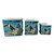 CJ DE CACHEPOTS DE CERAMICA TUCANO 3 PCS  13,3CM X 13,3CM X - Imagem 1