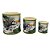 CJ DE CACHEPOTS DE CERAMICA DE TUCANO  3 PCS G 13CM X 13,5CM - Imagem 1