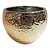 VASO DOURADO 15,5CM X 12,5CM - Imagem 1