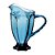 JARRA DE VIDRO AZUL - 1L 14,8CMX24,8CM - Imagem 1