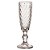 CJ TACAS DE CHAMPAGNE DE VIDRO TRANSPARENTE 6 PCS 5,8CM X 1 - Imagem 1