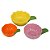 CJ DE PETISQUEIRAS DE CERAMICA  3 PCS 14,4CM X 10,9CM X 6,3C - Imagem 1