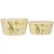 CJ DE CACHEPOTS DE CERAMICA - 2 PCS - Imagem 1