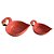 CJ. DE BOWLS DE CERAMICA - FLAMINGO - 2 PCS - Imagem 1