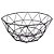 FRUREIRA DE METAL PRETO 26CM X 26CM X 14CM - Imagem 1