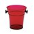 BALDE DE GELO ACRILICO - VERMELHO - Imagem 1