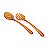CJ DE UTENSILIOS ACRILICO LARANJA 2 PCS - Imagem 1