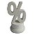 PECA DECORATIVA DE RESINA % 8CM X 7CM X 13,5CM - Imagem 1