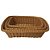 CONJ. DE CESTOS EM FIBRA SINTETICA BEGE  3 PCS G  30CM X 23C - Imagem 1
