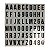 LETRAS PARA LUMINARIA DE MESA LED (LETRAS PARA LUMINARIA NW0 - Imagem 1