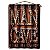 PLACA DECORATIVA DE METAL ONDULADO MAN CAVE 40CM X 30CM X 0, - Imagem 1