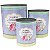 CJ DE CACHEPOTS DE METAL - 3 PCS - Imagem 1